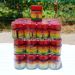 ยาหม่องเลียงผา แม่กุหลาบ 5 กรัม 3 โหล